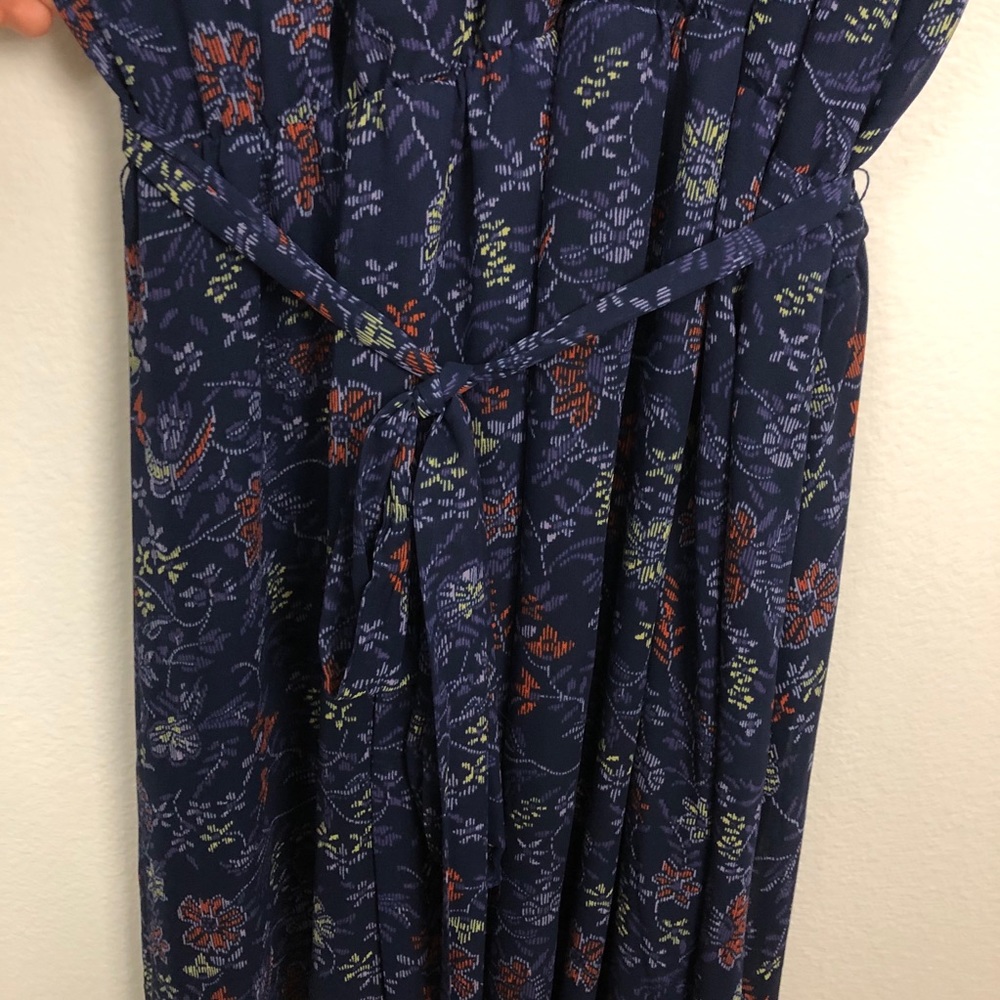 Modcloth Illuminated Elegance Maxi Dress Blue 3X - Picture 4 of 10